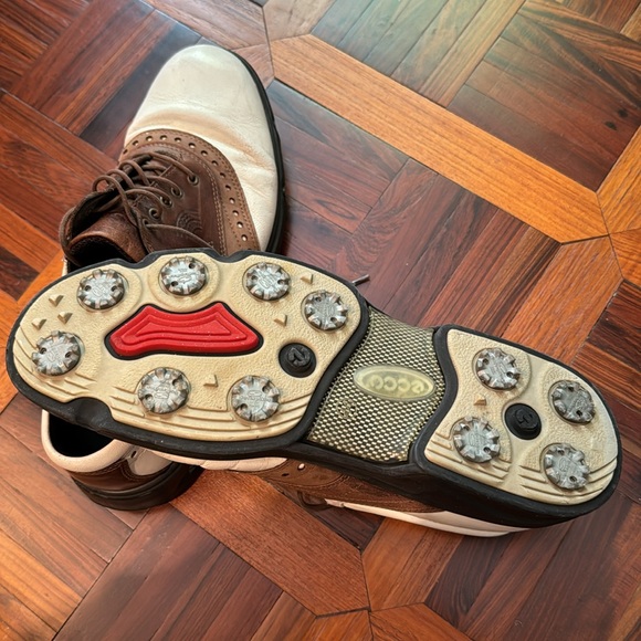 Ecco mens golf shoes. Size EU44, US 10 to 10.5 Good used condition - Picture 6 of 11